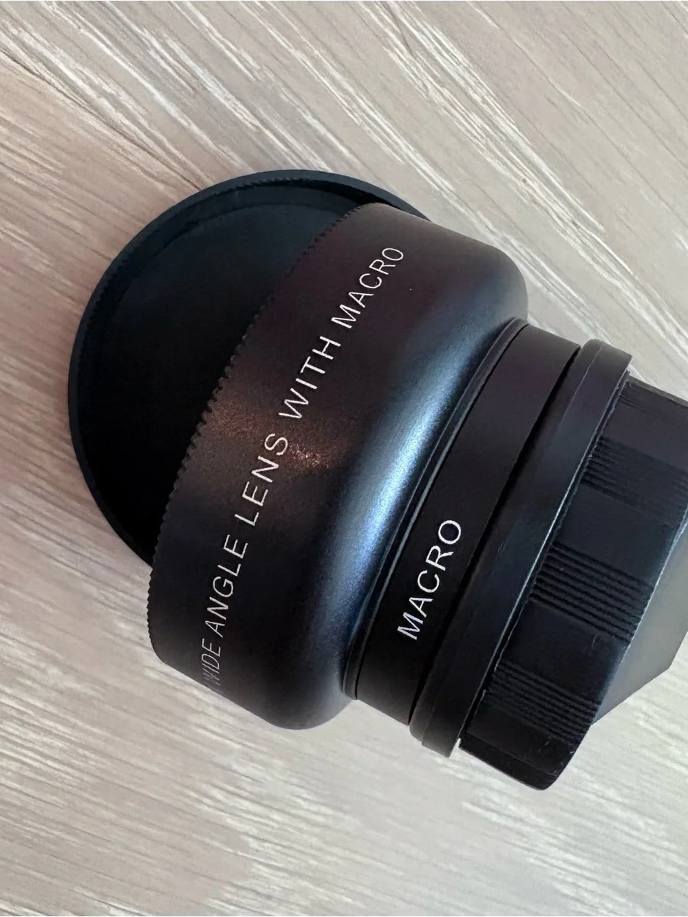 Macro Wide Angle Camera Lens - Black